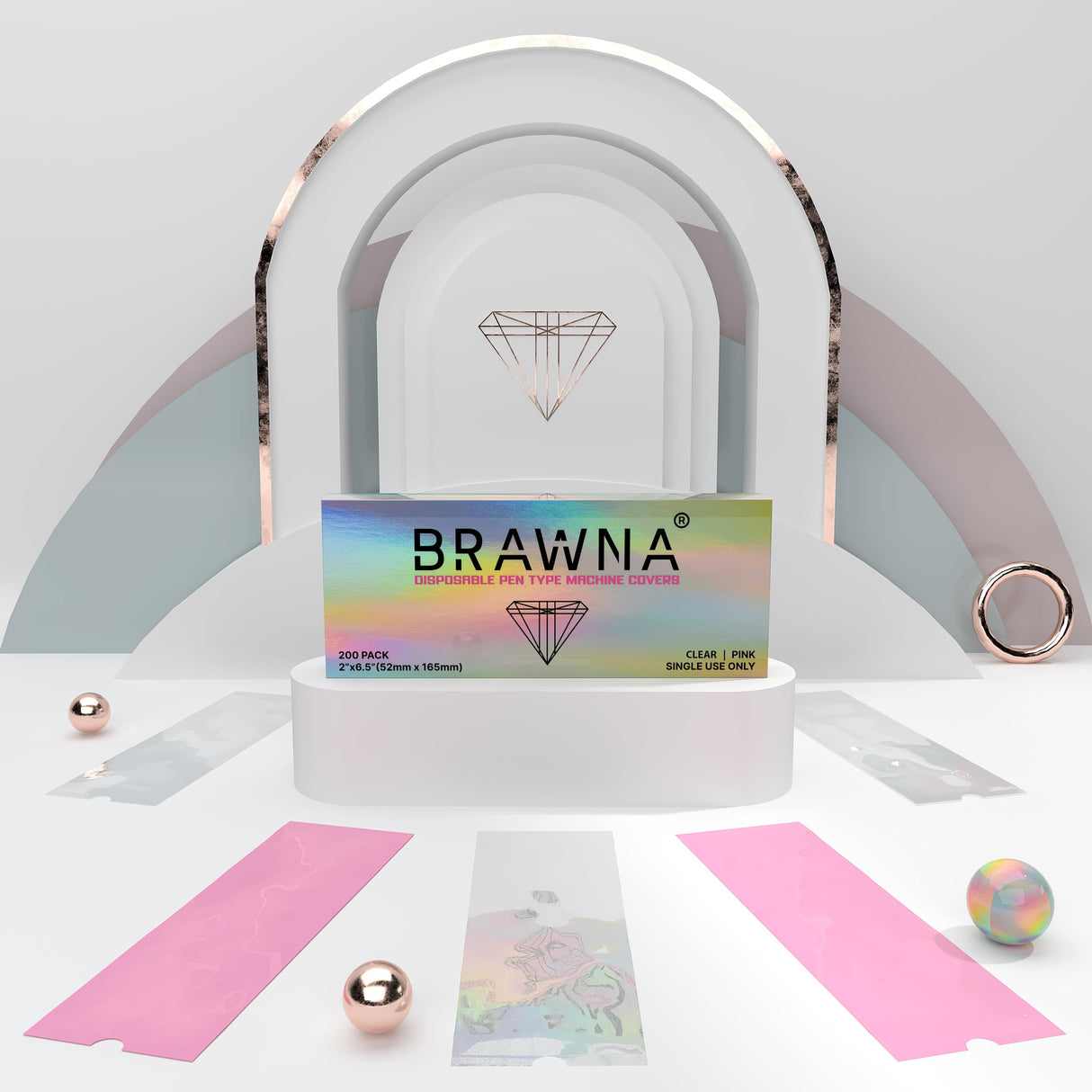 Disposable PMU & Tattoo Pen Type Machine Covers