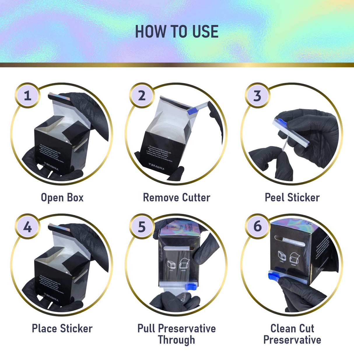 Plastic Wrap for Microblading, Lip Tattoo, Eyebrow Lamination & Lash Lift - 400 Meters Each Roll