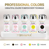 White Brow Mapping String for Eyebrow and Lip Measuring