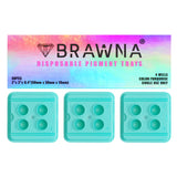 brawna turquoise pmu ink trays 50 pack