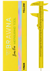 Brow Pro Measuring Tool - Double Scale Pink Caliper