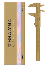 Brow Pro Measuring Tool - Double Scale Pink Caliper