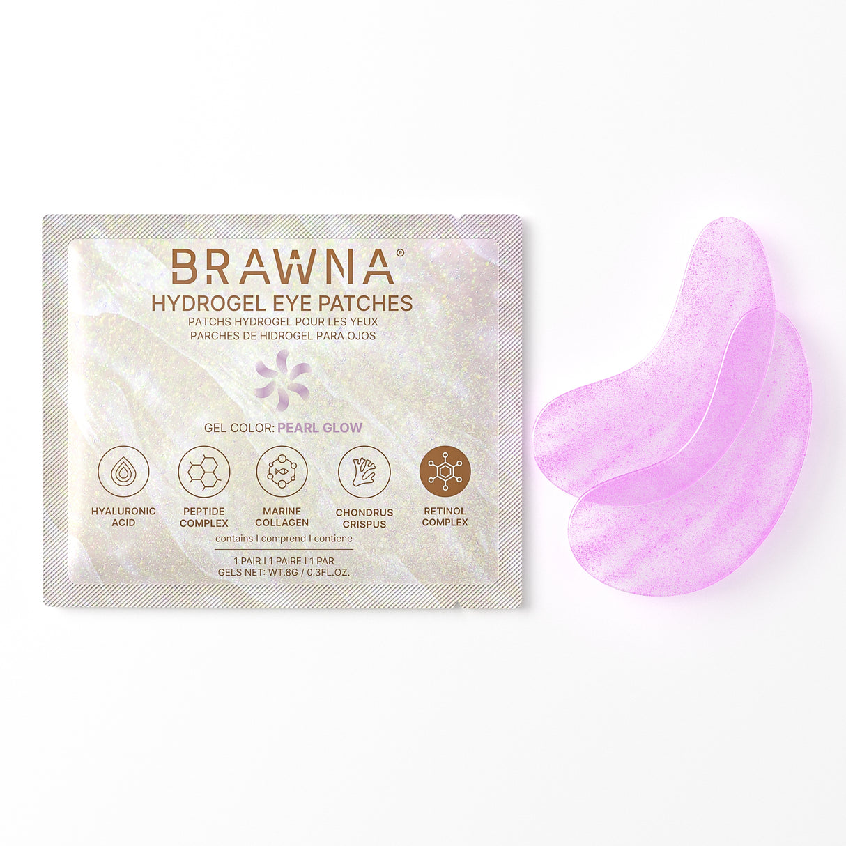 BRAWNA hydrpgel eyepatches with retinol hyaluronic acid_1