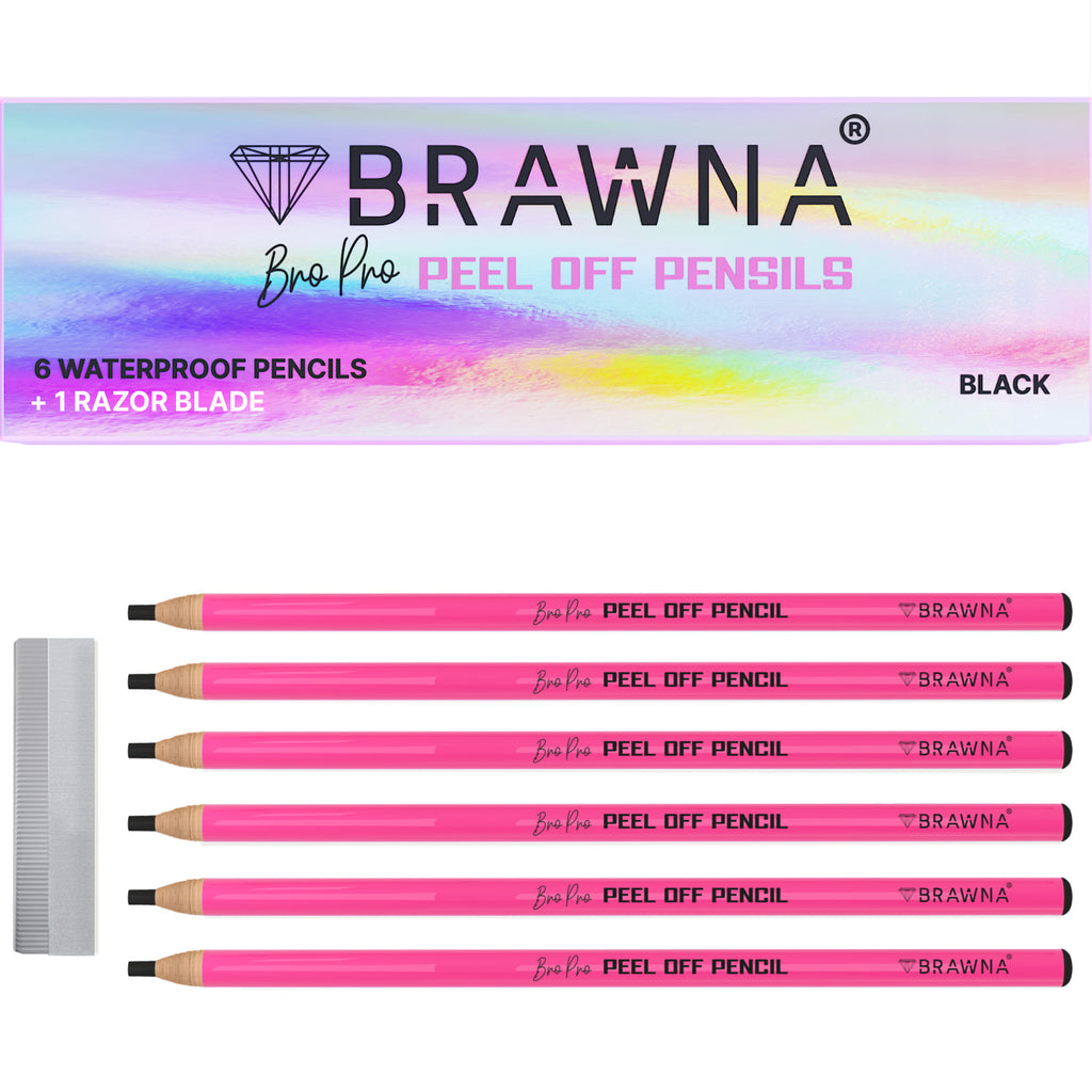 brawna black mapping pencils fr lip sand brows 