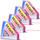 4 Pack Pre Inked Mapping  For Eyebrow And Lip Measuring - 30 Meters - Pink