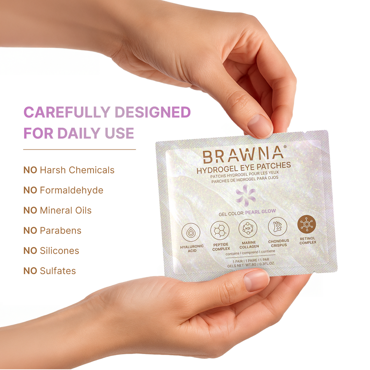 brawna hydrogel eye patches_color_pearl_glow_carefully_designed