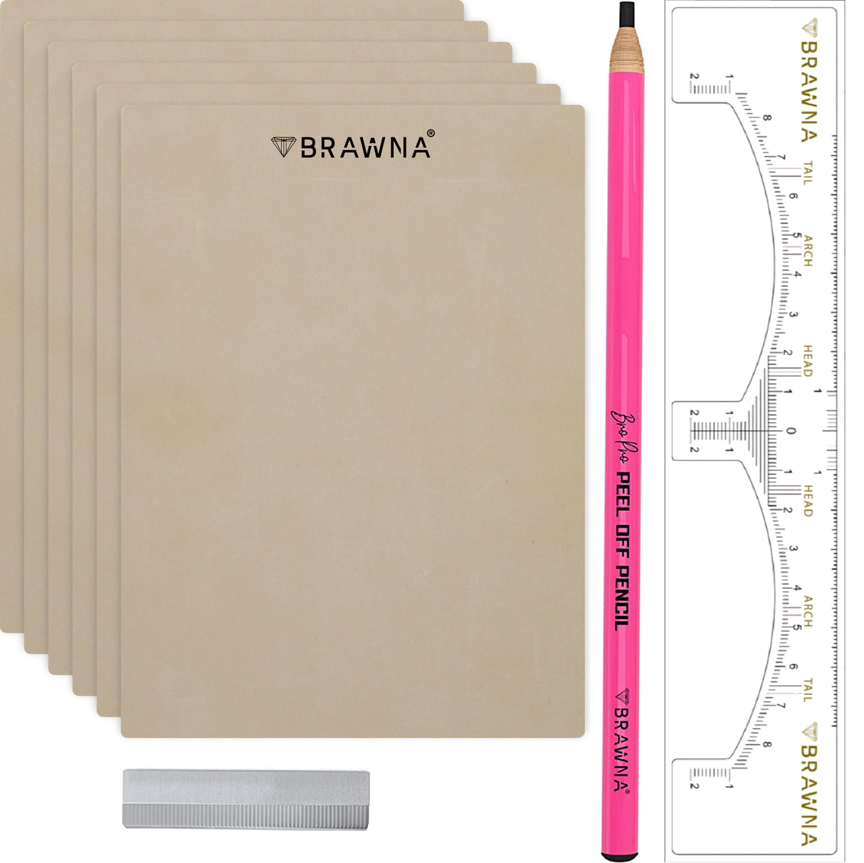 brawna-double-sided-inkless-pmu-practiceskin-pmu-pencil-razor-blade-eyebrow-ruler