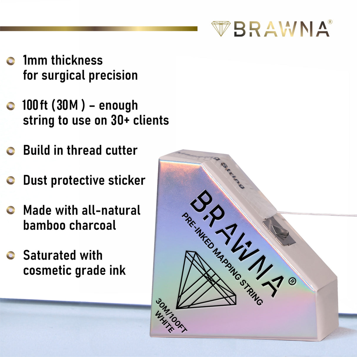 brawna white mapping string