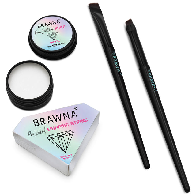 brawna-pro-contour-white-brow-paste-with-angeled-brush