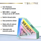 30 Meters ( 100 Ft ) Mapping String for Eyebrow and Lip Measuring - Turquoise