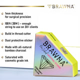 BRAWNA Mapping String for Brows and Lips Measuring - Yellow and White
