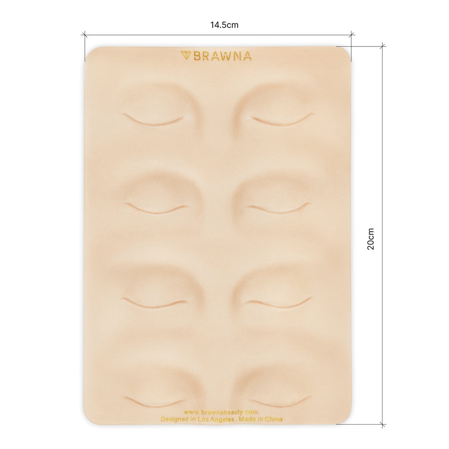 BRAWNA Microblading String Für Augenbrauenmessung – Pink, 2 Stück, Vorgefärbte Mapping-Saite Für PMU & Brow Design