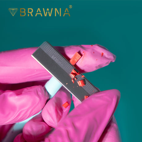 Lip Pro Pencils for Lip & Brow Mapping  - 6 or 12 Pcs with Sharpener Blades - Red