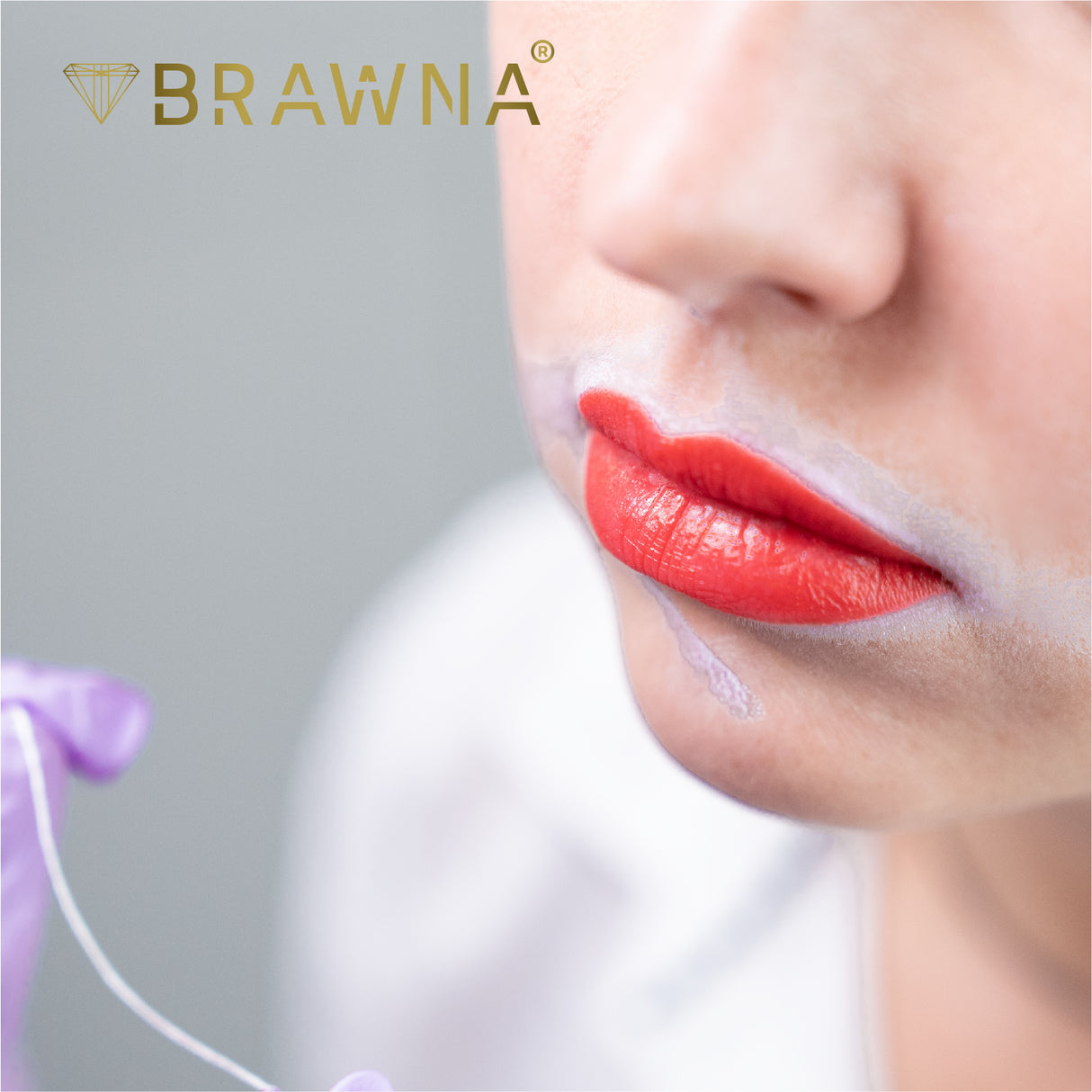 Lip Pro Pencils for Lip & Brow Mapping  - 6 or 12 Pcs with Sharpener Blades - Red