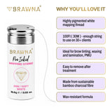 Brawna Pro Inked Mapping String in white, 30m length