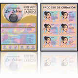 BRAWNA 50 Pack Lip Blush Aftercare Cards - Size 5.5x4.5 in