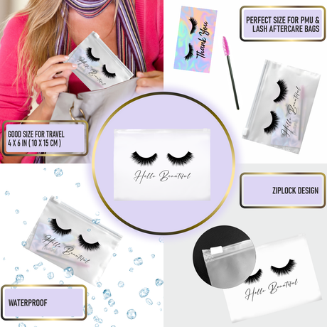 brawna hello beautiful lash bag