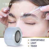 Plastic Wrap for Microblading , Eyebrow Lamination, Tint and Lash Lift - 2 Pack - 2600 Ft [ 800M Total ]