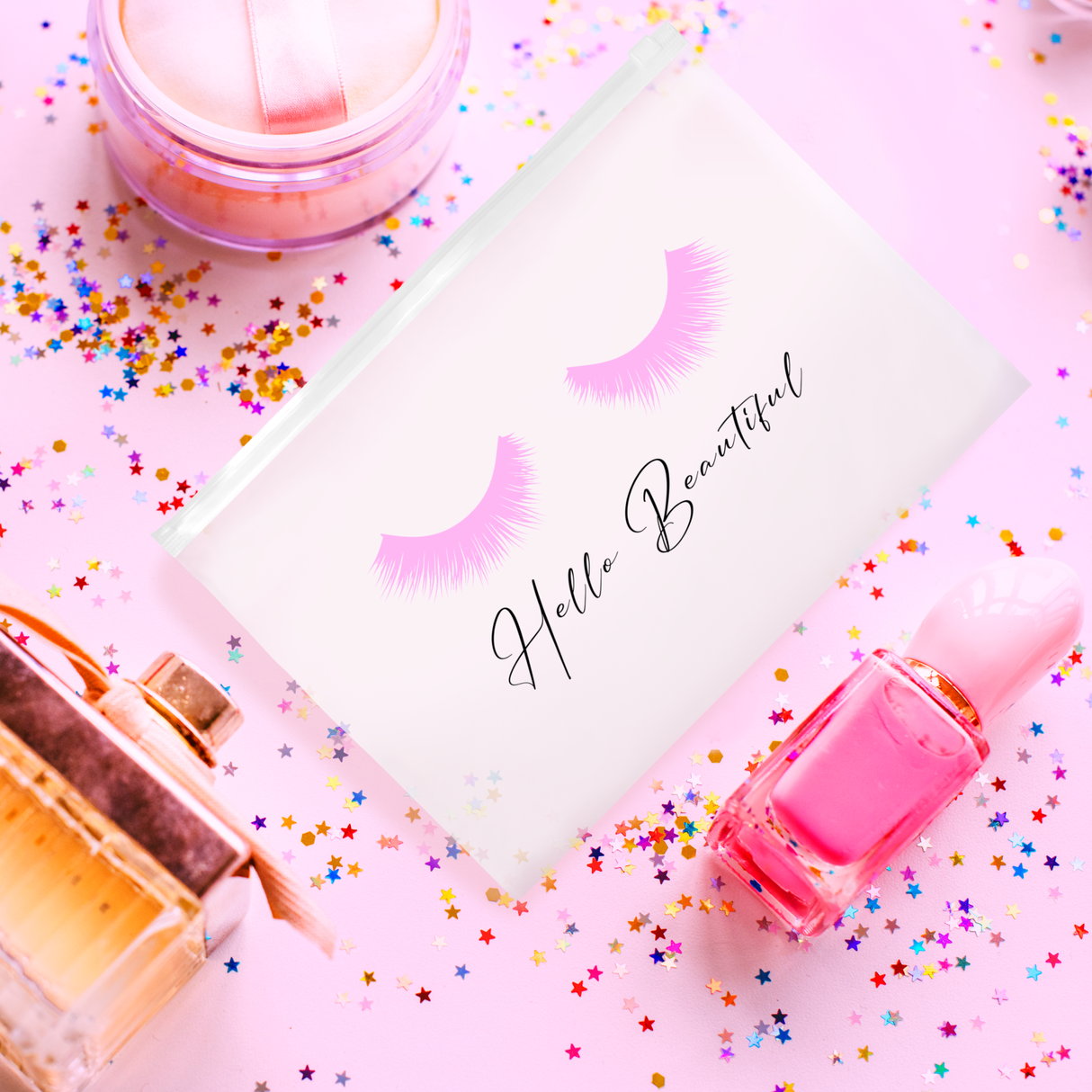 Brawna - 60 Pcs Lash Aftercare Bags for Clients - Size 6x4 in (10x15cm)