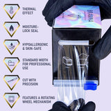 Plastic Wrap for Microblading, Lip Tattoo, Eyebrow Lamination & Lash Lift - 400 Meters Each Roll