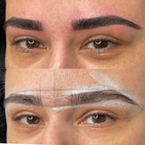 White Brow Mapping String for Eyebrow and Lip Measuring