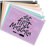 60 Pck Reusable Makeup Bags with Ziplock - Size 6x8 In